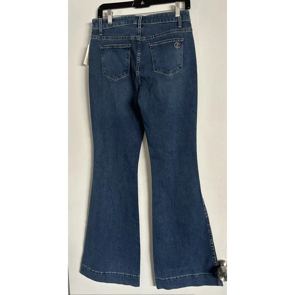 Y2K Felicity CJ BY COOKIE JOHNSON Flare Leg‎ Blue Jeans 28 NWT